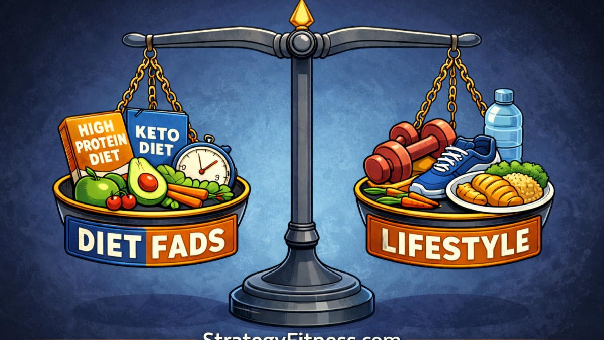 A fitness lifestyle outlasts every diet - Strategy Fitness